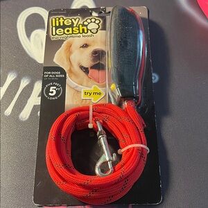 Red LED Dog Leash